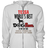 Worlds Best Dog Mom - T-shirt Personalized