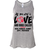 All You Need Is Love and a Dog - T-shirt Personalized