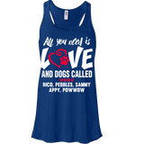 All You Need Is Love and a Dog - T-shirt Personalized