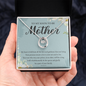 Mother of the Groom From Bride Necklace Presents, Mother in Law Necklace Mom Present, Mother Daughter Necklace, Mother's Day, Birthday Presents, Wedding Present From Bride, Thank You Present For New Mom BLUE MOG002 - DPN004