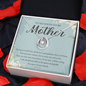 Mother of the Groom From Bride Necklace Presents, Mother in Law Necklace Mom Present, Mother Daughter Necklace, Mother's Day, Birthday Presents, Wedding Present From Bride, Thank You Present For New Mom BLUE MOG002 - DPN004