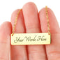 Free Poodle Heartbeat Horizontal Necklace - Just pay shipping and handling