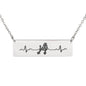Horizontal Poodle Necklace - FREE Just Pay S&H