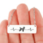 Free Poodle Heartbeat Horizontal Necklace - Just pay shipping and handling