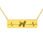 FREE Poodle Heartbeat Necklace