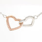 Stepmom Necklace from Daughter/Son, Stepmother Mother in Law Presents, Unbiological Mother, Mother's Day, Birthday Presents, Wedding Present From Bride PEACH BM001 - DPN011