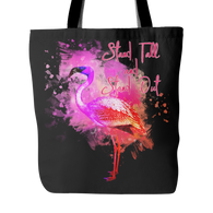 Flamingo - Stand Tall - Tote Bag