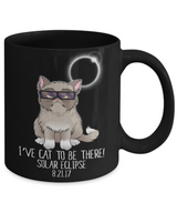 Funny Solar Eclipse Mug for Cat Lovers - August 21st 2017