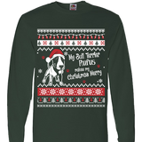 Bull Terrier - Ugly Christmas Sweatshirt Personalized
