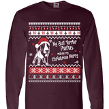 Bull Terrier - Ugly Christmas Sweatshirt Personalized
