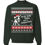 Bull Terrier - Ugly Christmas Sweatshirt Personalized