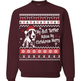 Bull Terrier - Ugly Christmas Sweatshirt