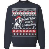Bull Terrier - Ugly Christmas Sweatshirt