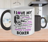 I Love My Boxer - Color Changing Mug