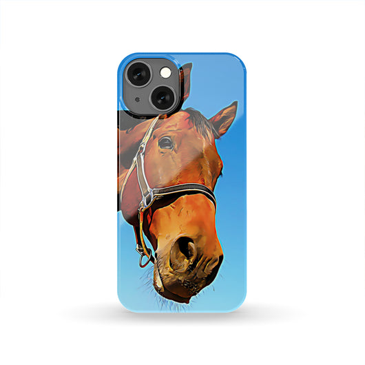 Personalized Phone case of Horse cartoonized
