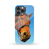 Personalized Phone case of Horse cartoonized