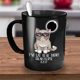 Funny Solar Eclipse Mug for Cat Lovers - August 21st 2017