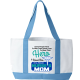 Proud Nurse Mom - Tote Bags