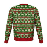 Ugly Christmas sweatshirt for pug lovers