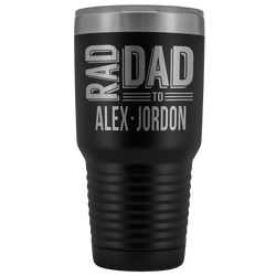 Personalized Tumbler for dad - Rad Dad