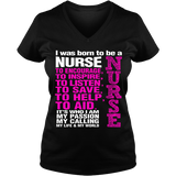 Born To Be a Nurse - T Shirt