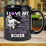 I Love my Boxer Dog - Mug