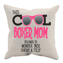 Cool Boxer Mom - Pillow Case