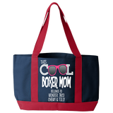 Cool Boxer Mom - Tote Bags Personalized