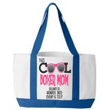 Cool Boxer Mom - Tote Bags Personalized
