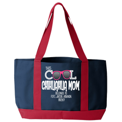 Cool Chihuahua Mom - Tote Bags Personalized