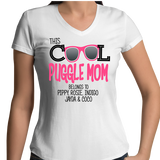 Cool Puggle Mom Belongs to..
