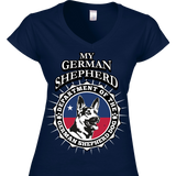 German Shepherd Dog T-shirt - My Homeland Security