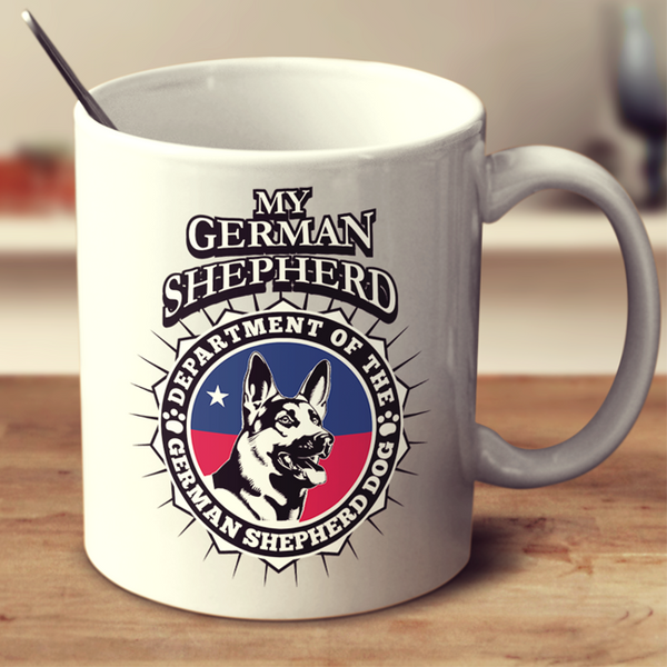 German Shepherd Dog Mug - My Homeland Security