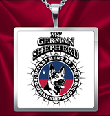 German Shepherd Dog Necklace - My Homeland Security