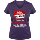 Hey Nurse - T-shirt Personalized