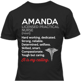 Licensed Practical Nurse - It's My Calling T-shirts Personalized