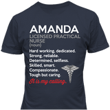 Licensed Practical Nurse - It's My Calling T-shirts Personalized