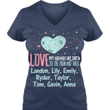 Moon and Back Grankids - Personalized T Shirt