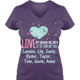Moon and Back Grankids - Personalized T Shirt