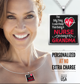 Love More than a Nurse - Necklace - Grandma