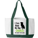 My Dog and 3 Other People - Tote Bag Personalized