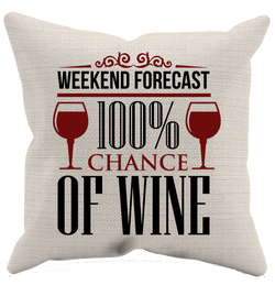 Wine Forecast - Pillow Case