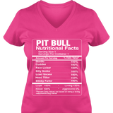 Pitbull Nutritional Facts Tshirt