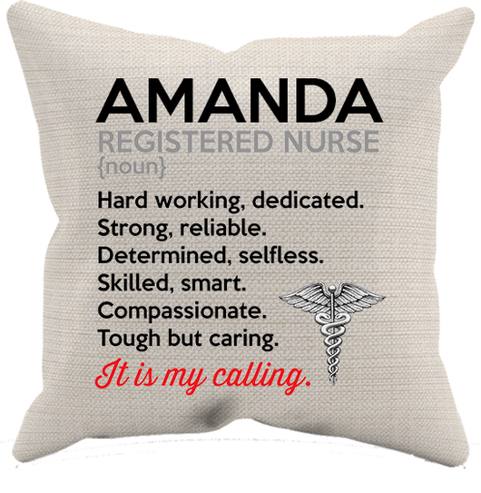 Registered Nurse It's my calling - Personalized Pillow Case