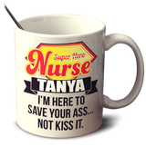 Superhero Nurse - Mug - Personalized