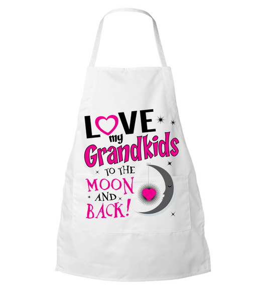 To The Moon And Back Apron