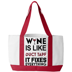 Wine Like Duct Tape - Tote Bags