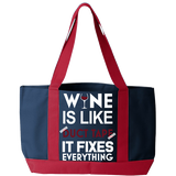 Wine Like Duct Tape - Tote Bags