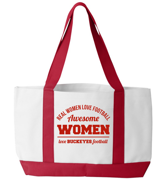 Awesome Buckeyes Woman Tote Bag