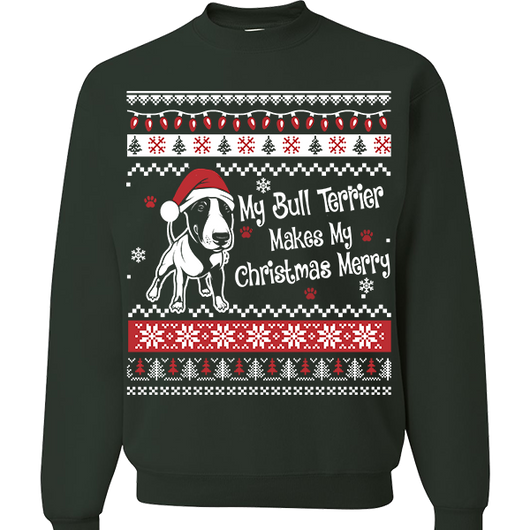 Bull Terrier - Ugly Christmas Sweatshirt